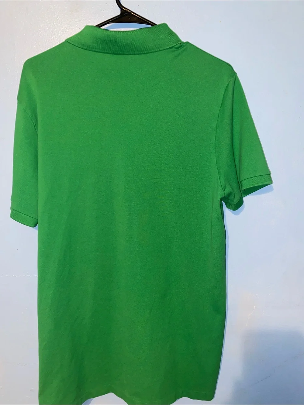 Ralph Lauren Green Polo Shirt with Navy Pony